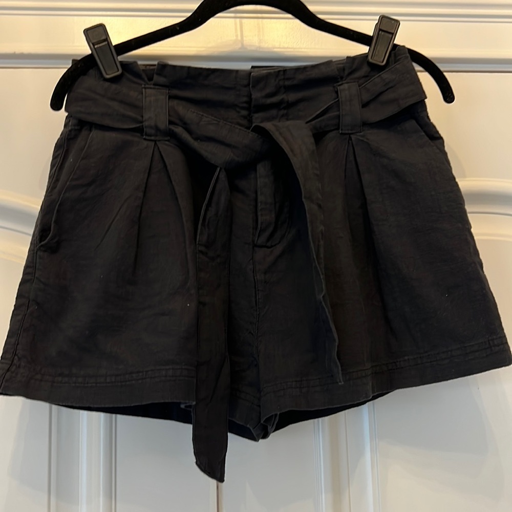 Black Tie Waist Free People Shorts Size 2 Worn 1x